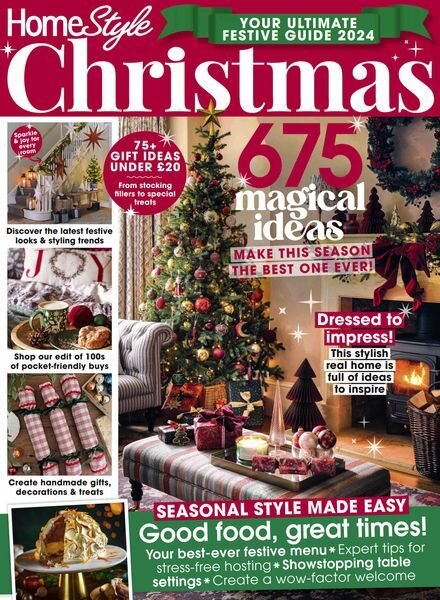 HomeStyle UK – Christmas 2024 Cover