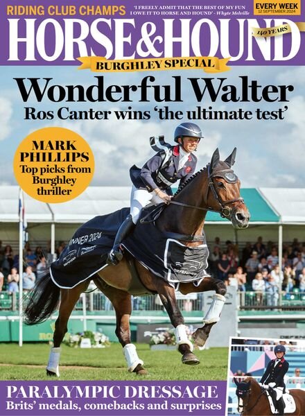Horse & Hound – 12 September 2024 Cover