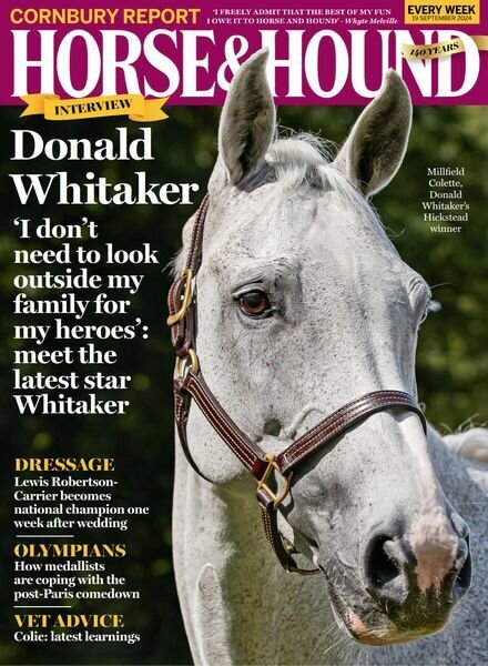 Horse & Hound – 19 September 2024 Cover