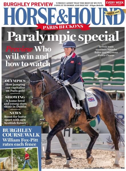 Horse & Hound – 29 August 2024 Cover