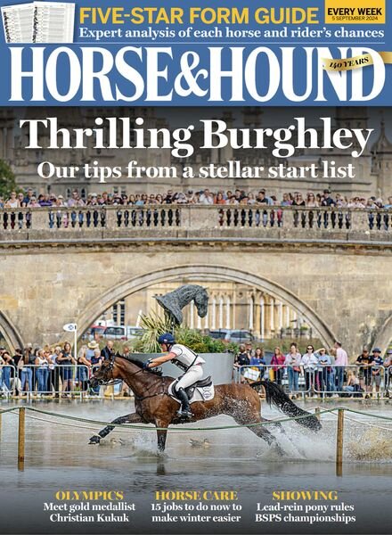 Horse & Hound – 5 September 2024 Cover