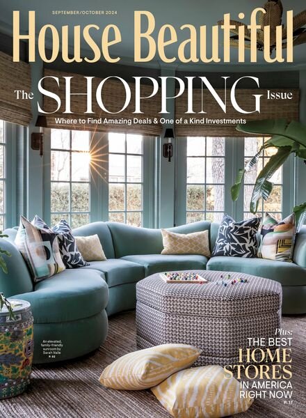 House Beautiful USA – September-October 2024 Cover