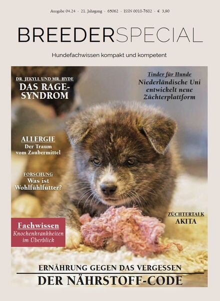 HundeWelt Breeder Special – Nr 4 2024 Cover