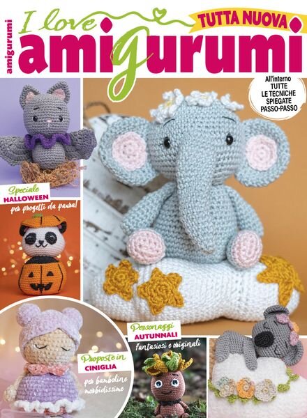 I Love Amigurumi – Ottobre-Novembre 2024 Cover