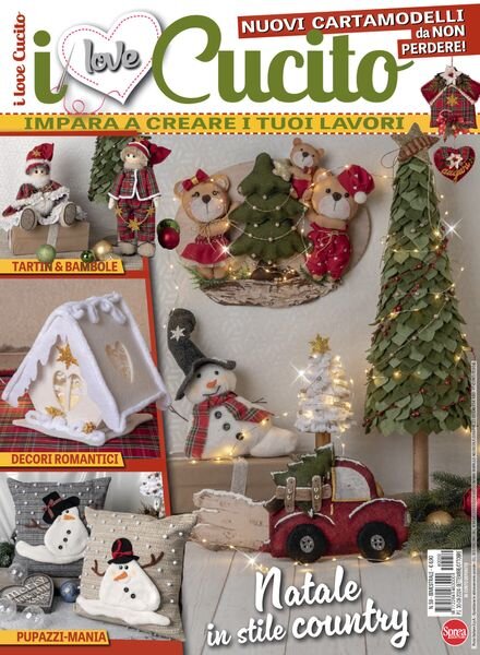 I Love Cucito – Agosto-Settembre 2024 Cover