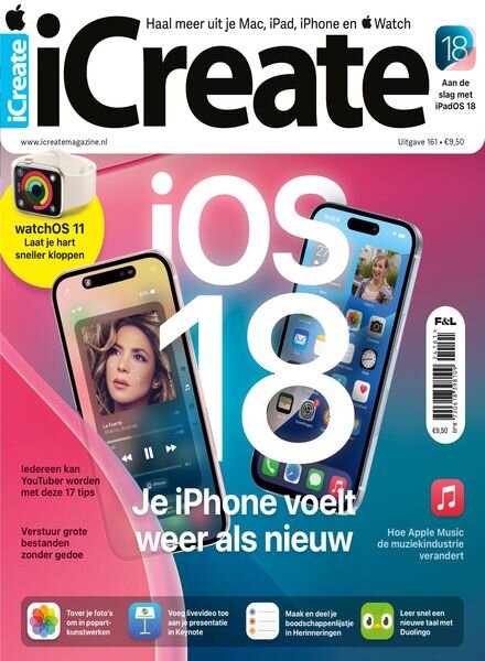 iCreate Netherlands – September 2024 Cover