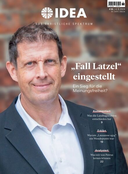 idea Spektrum – 4 September 2024 Cover