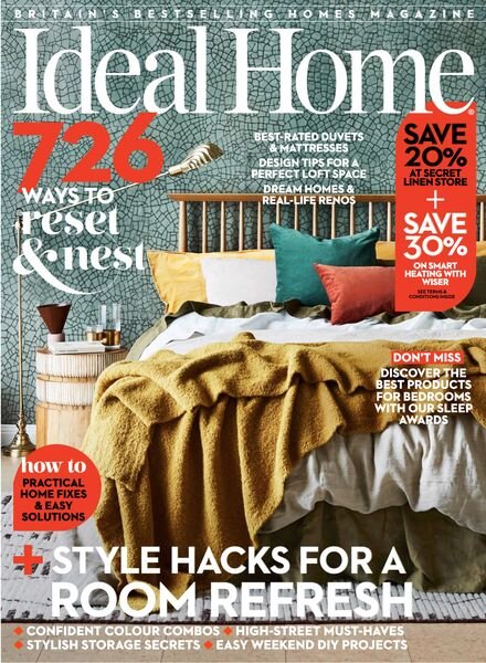 Ideal Home UK – October 2024 Cover