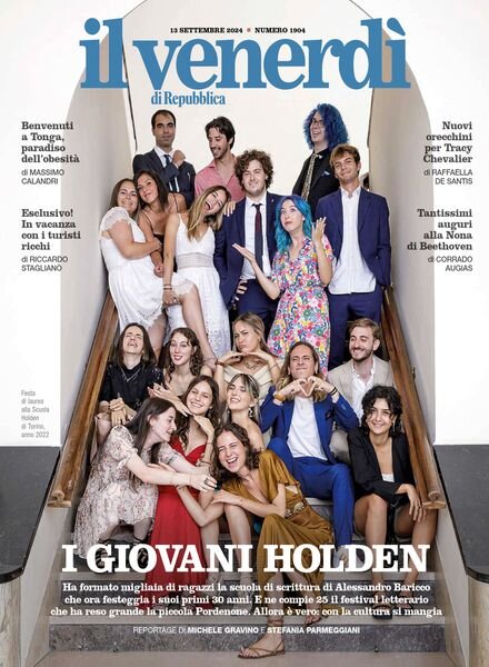 Il Venerdi di Repubblica – 13 Settembre 2024 Cover