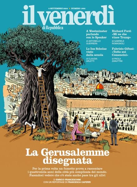 Il Venerdi di Repubblica – 6 Settembre 2024 Cover