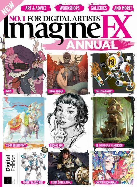 ImagineFX Annual – Volume 8 – September 2024 Cover