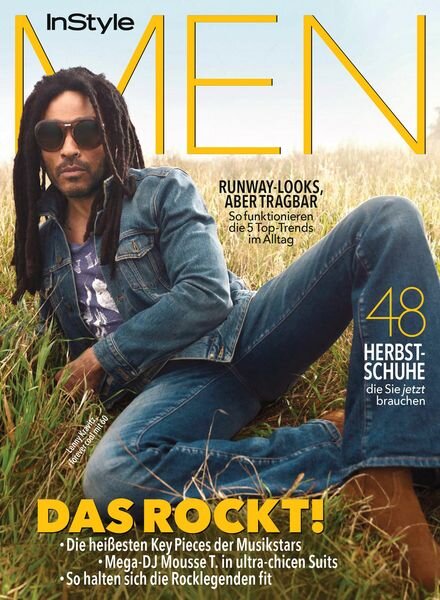 InStyle Men – Herbst 2024 Cover