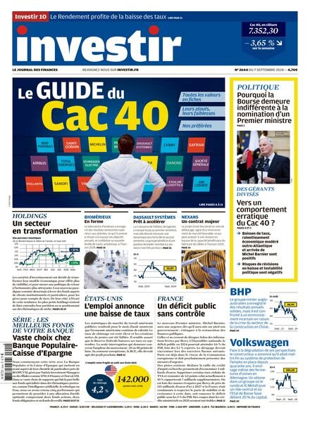 Investir – 7 Septembre 2024 Cover