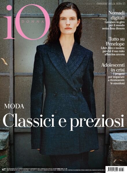 Io Donna del Corriere della Sera – 21 Settembre 2024 Cover
