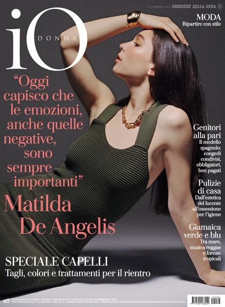 Io Donna del Corriere della Sera – 7 Settembre 2024 Cover