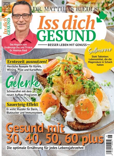Iss Dich Gesund – September 2024 Cover