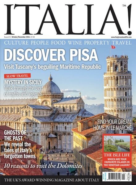 Italia! Magazine – October-November 2024 Cover