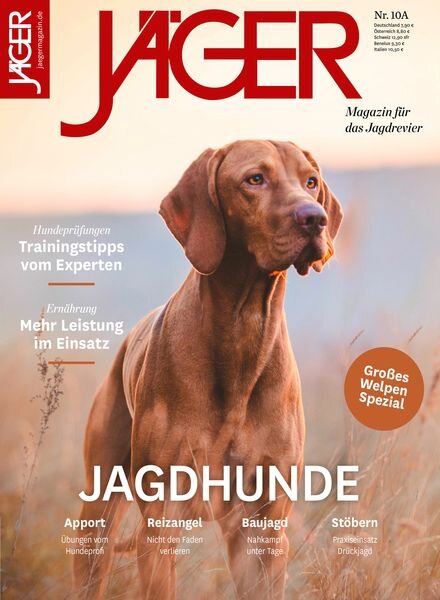 Jager – Oktober 2024 Cover