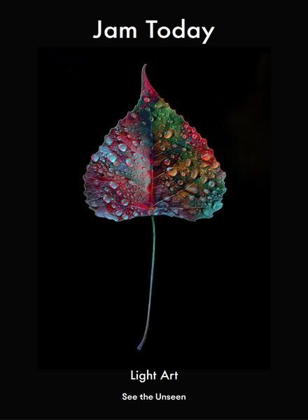 Jam Today Photo Magazine – Issue 8 – Light Art See the Unseen 2024 Cover
