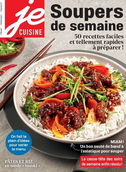 Je Cuisine – Vol 20 N 3 2024 Cover