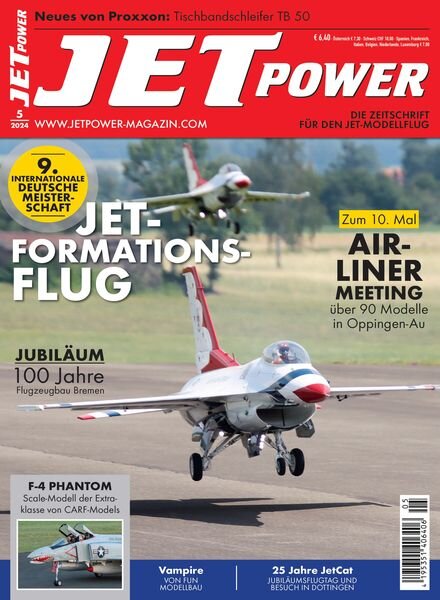 JetPower Deutsche Ausgabe – September-Oktober 2024 Cover