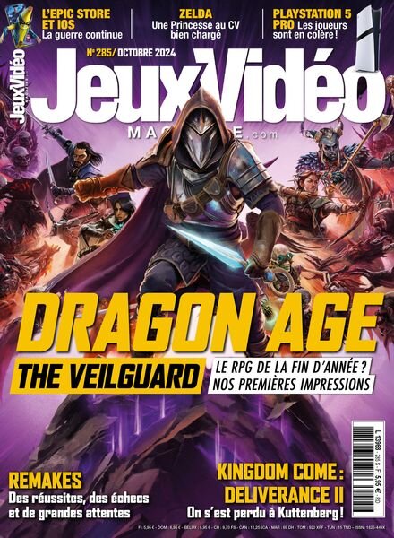 Jeux Video Magazine – Octobre 2024 Cover