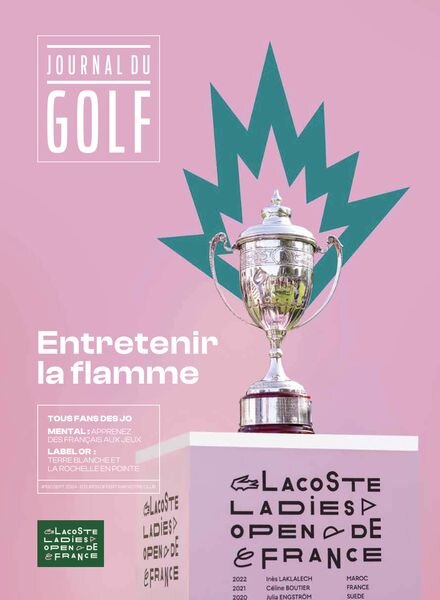 Journal du Golf – Septembre 2024 Cover