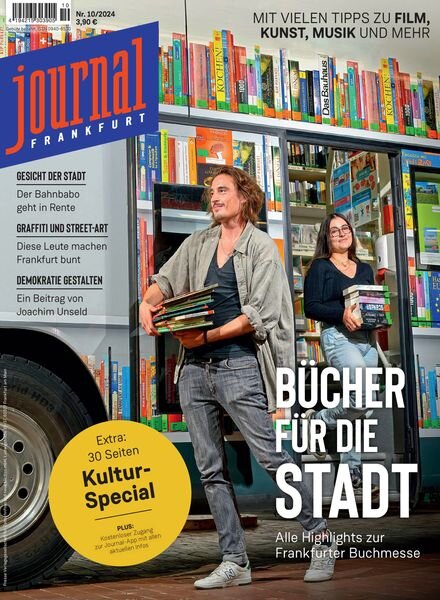 Journal Frankfurt – Oktober 2024 Cover