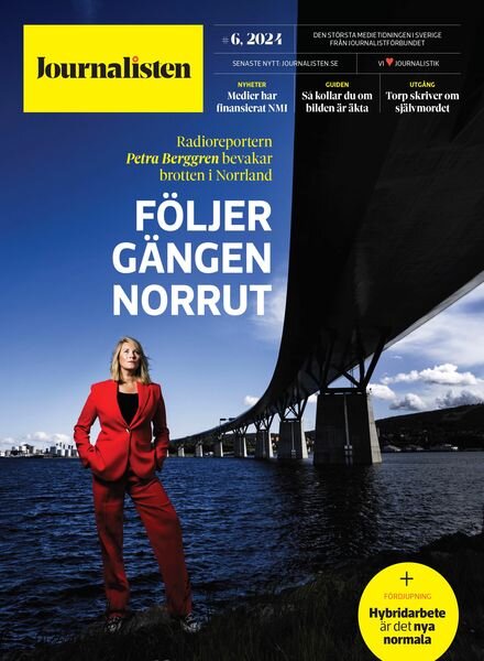 Journalisten – 5 September 2024 Cover