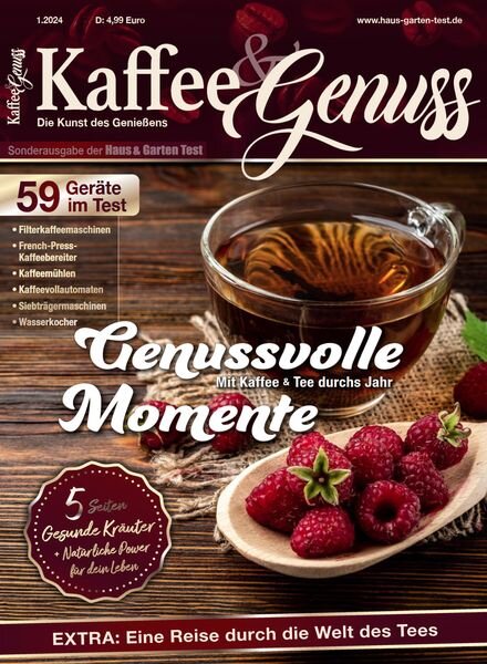 Kaffee & Genuss – Ausgabe 1 2024 Cover