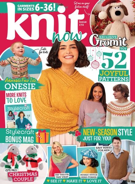 Knit Now – Issue 172 2024 Cover
