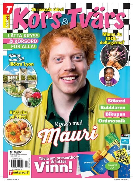 Kors & Tvars – Augusti 2024 Cover