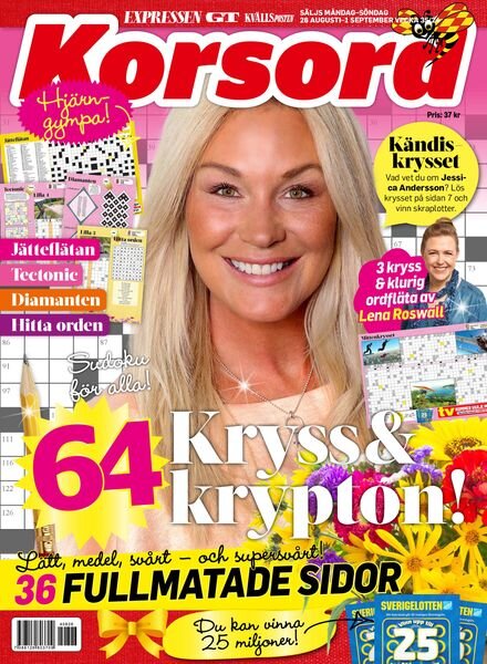 Korsord – 26 Augusti 2024 Cover