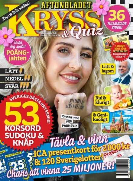 Kryss & Quiz – 2 September 2024 Cover