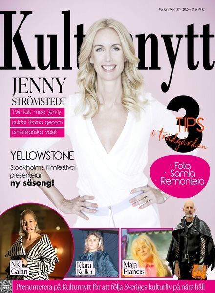 Kulturnytt – 13 September 2024 Cover