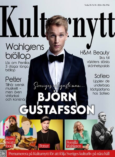 Kulturnytt – 20 September 2024 Cover