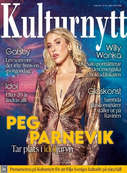 Kulturnytt – 6 September 2024 Cover