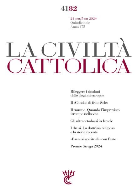La Civilta Cattolica – 21 Settembre 2024 Cover