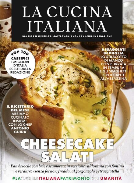 La Cucina Italiana – Ottobre 2024 Cover