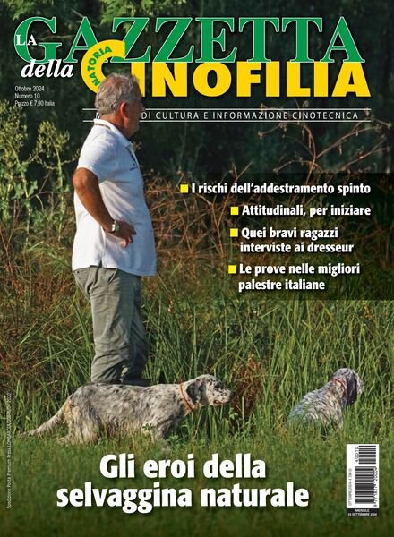 La Gazzetta Della Cinofilia Venatoria – Ottobre 2024 Cover