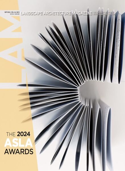 Landscape Architecture Magazine USA – September 2024 Cover