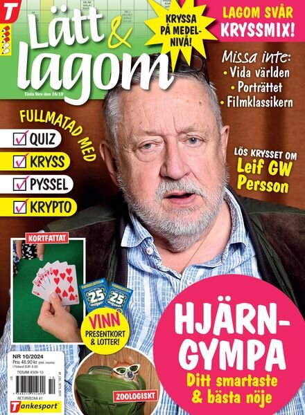 Latt & Lagom – September 2024 Cover