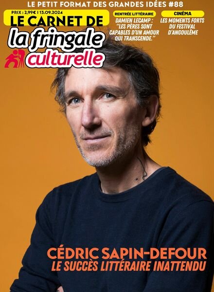 Le Carnet de La Fringale Culturelle – 13 Septembre 2024 Cover