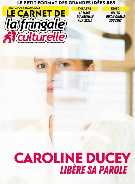 Le Carnet de La Fringale Culturelle – 20 Septembre 2024 Cover
