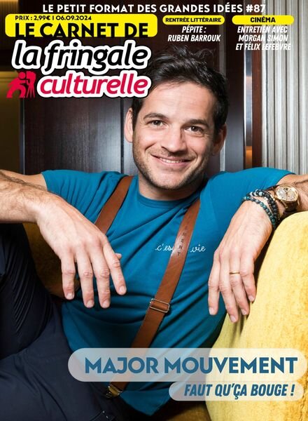 Le Carnet de La Fringale Culturelle – 6 Septembre 2024 Cover