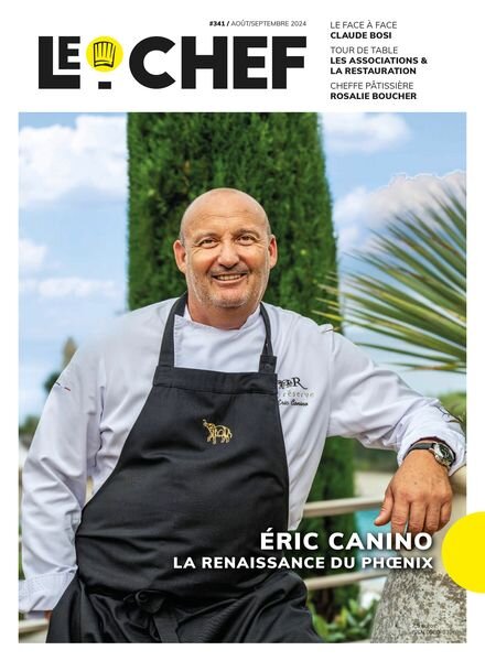 Le Chef – Aout-Septembre 2024 Cover