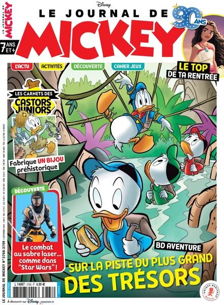 Le Journal de Mickey – 4 Septembre 2024 Cover