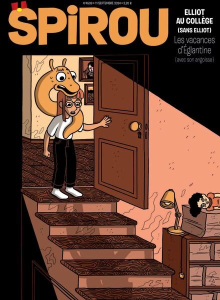 Le Journal de Spirou – 11 Septembre 2024 Cover