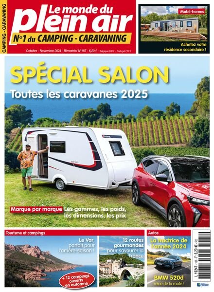 Le Monde du Plein-Air – Octobre-Novembre 2024 Cover