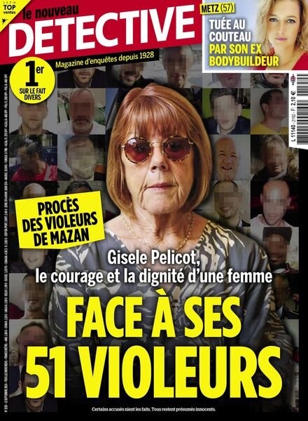 Le Nouveau Detective – 11 Septembre 2024 Cover